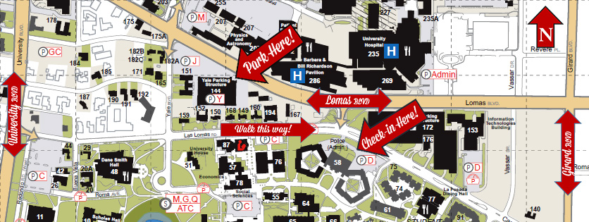 freshmen parking map